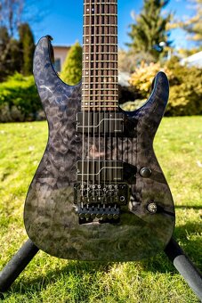 ESP LTD BUZ-7 See Thru Black Elektrická gitara - 2