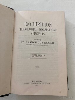 Kniha Enchiridion Theologiae Dogmaticae Specialis - 2