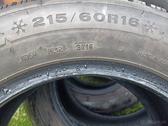 Zimné pneu Dunlop 215 60 R16 - 2