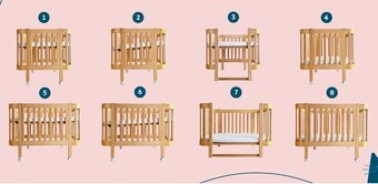 Detská rastúca postielka - 2