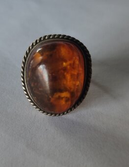 retro veľký prsteň - 2