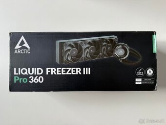ARCTIC Liquid Freezer III Pro 360 čierna - 2