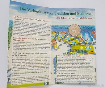 Strieborné mince 5 € Rakúsko - 2