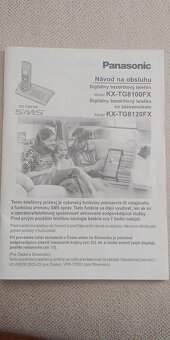 Bezdrôtový telefón Panasonic - 2