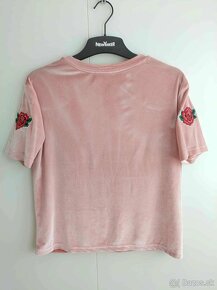 Dievčenské ružové tričko s krátkym rukávom (Tally Weijl) - 2