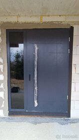 Vchodove dvere , PVC folia , hliník, oceľ - 2