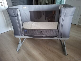CHICCO detská postieľka Next2Me Forever - Moon Grey - 2