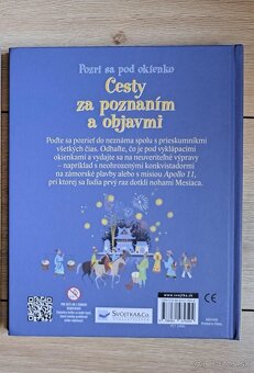 NOVÁ detská okienková kniha Cesty za poznaním a objavmi - 2
