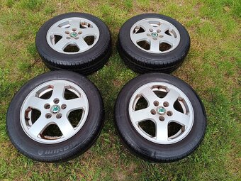 LETNÉ PNEUMATIKY 185/60 R14 NA ORIGINÁL ELEKTRÓNOCH ŠKODA - 2