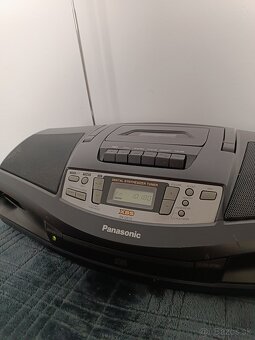 1998 Panasonic XBS Boombox RX-DS16 CD, cassette cassette, AM - 2