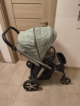 Kočík baby desing Husky farba turkuse 2020,  2 -kombinácia v - 2