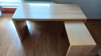 Predám písací stôl MALM Ikea - 2