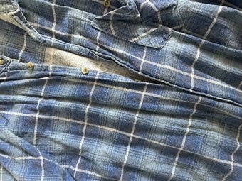 Bavlnena flanelov pracovná kosela pánska - 2