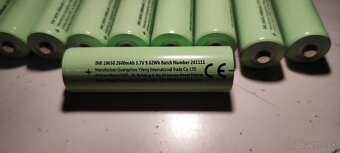 Batéria Li-ion 18650 3,7V - 2