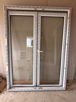 Balkónové dvere dvojkridlové Antracit - 2