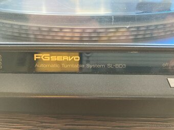 Predám gramofón Technics SL-BD3 + predzosilňovač - 2
