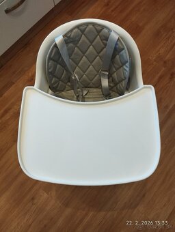 Detská jedálenská stolička Kinderkraft 2v1 - 2