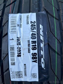 Letne pneumatiky nitto 245/40R19 - 2