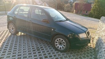 Škoda Fabia 1.4mpi 50 kW r.v.2000 - nepojazdné - 2