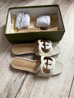 kozene gucci slapky - 2