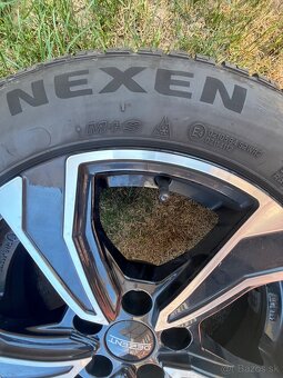 4ks zimné ALU 5x108 R16 7J ET44 DEZENT + NEXEN M+S - 2