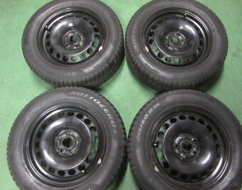 R16 zimná sada VW PASSAT rozteč 5x112 215/60R16 Pirelli - 2