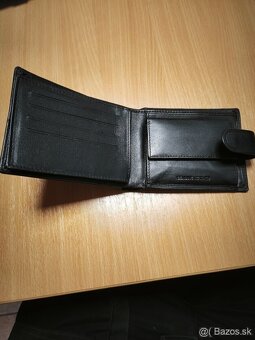 Predám kožennú pánsku penaženku LARA BAGS - 2