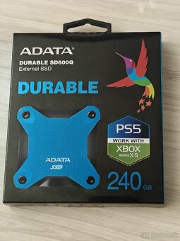 Nový Externý hardisk SSD 2,5" ADATA 240GB - 2
