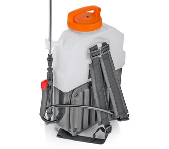 Akumulátorový chrbtový postrekovač 12L s TURBO tryskou - 2