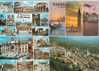 Pohľadnice Italia Taliansko Vatikán - 2