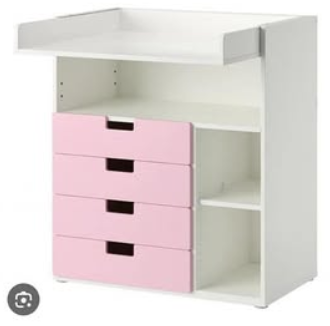 stôl/prebaľovací pult STUVA IKEA - 2