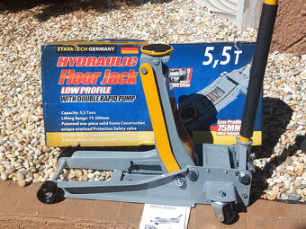 Nizkoprofilovy hydraulický Zdvihak 5.5T- 75-500mm - 2