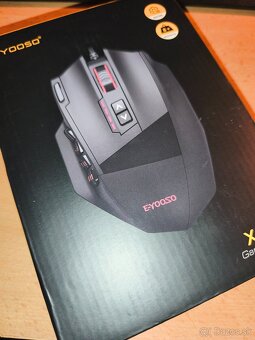 Programovateľná herná myš-19 tlačidiel, 400-24000 DPI, 1000 - 2