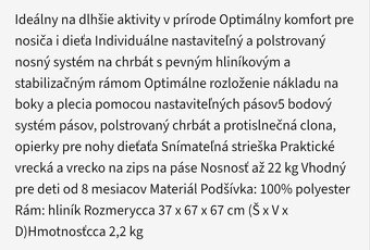 Turistický nosič - 2