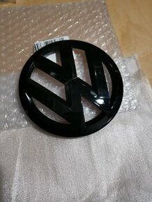 Kryt loga VW čierny lesklý  12cm (120mm), znak Volkswagen - 2
