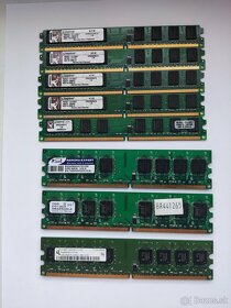 Predám rôzne RAM moduly do PC - 2