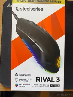 Herná myš steelseries rival 3 - 2