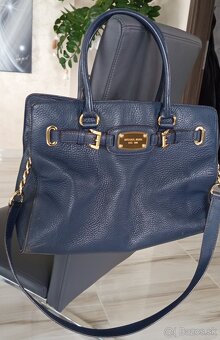 Kožená taška Michael Kors, na plece, aj crossbody - 2