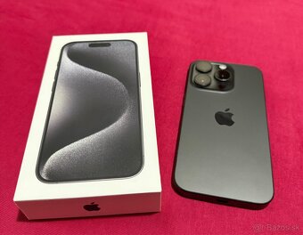 iPhone 15 Pro, Black Titanium - 2