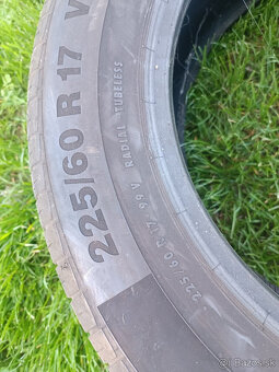2ks 225/60 R17 - Continental ContiPremiumContact 5 - Letné - 2