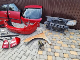 škoda fabia 2 combi kufrové dvere - 2