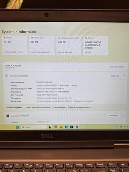 Notebook Dell Latitude 5590 15,6" i5 / 8GB/512GB/Win 11 Pro - 2