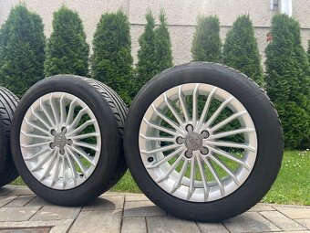 Letny komplet R17 5x112 OEM Audi A4 + 225/50 R17 Orium leto - 2