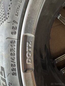 Alu disky 5x112 r18 +zimne pneu 225/45r18 - 2