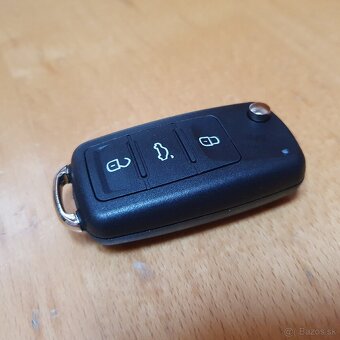 Plný kľúč VW, Škoda, Seat - nenaprogramovaný bez výbrusu - 2