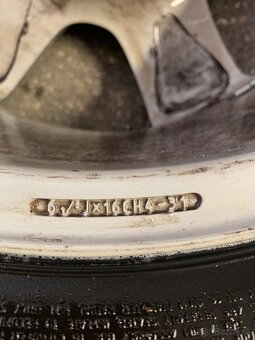 Predám elektróny Peugeot r 16ky,4x108 - 2