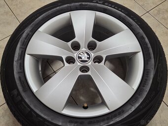 alu 15" Škoda (5x100), pneu - 2