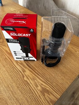 Predám  HyperX SoloCast + zadarmo Rameno na mikrofón - 2