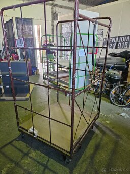 Prepravný skladový manipulačný vozik - 2