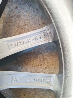 Predám kompletné kolesá pre BMW 5X112R17 ET30 - 2